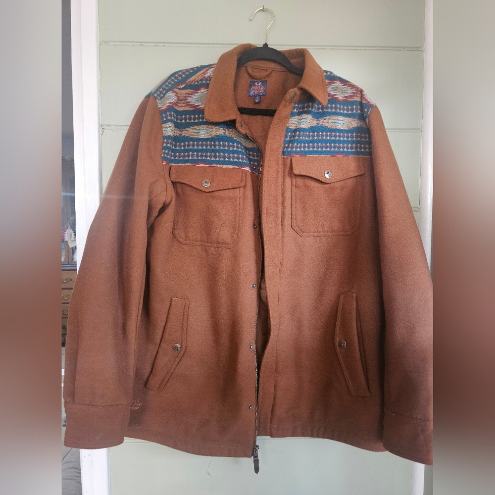 Moon Shine Aztec Men's Coat